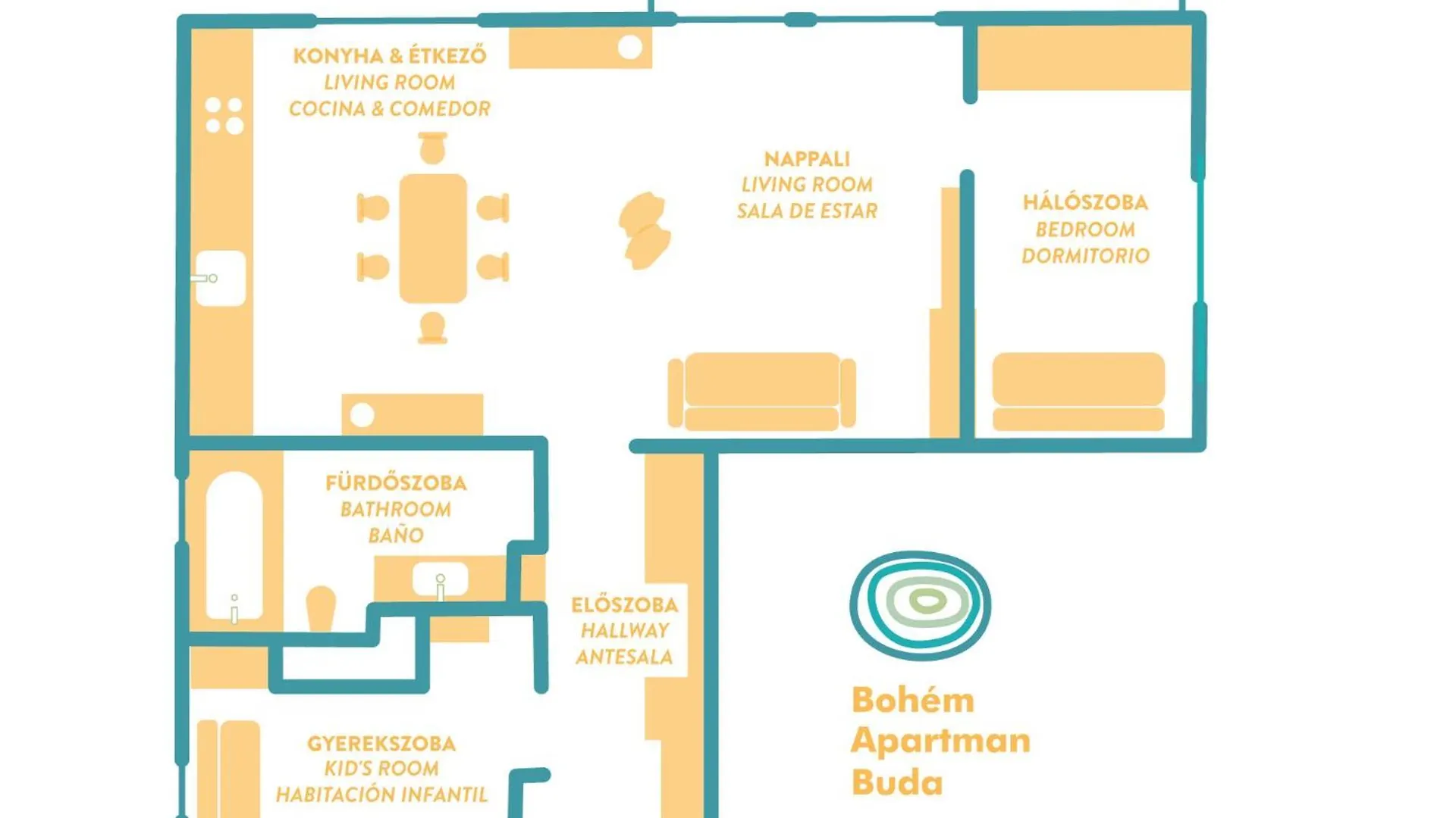 Bohem Apartman Buda Budapest Apartment